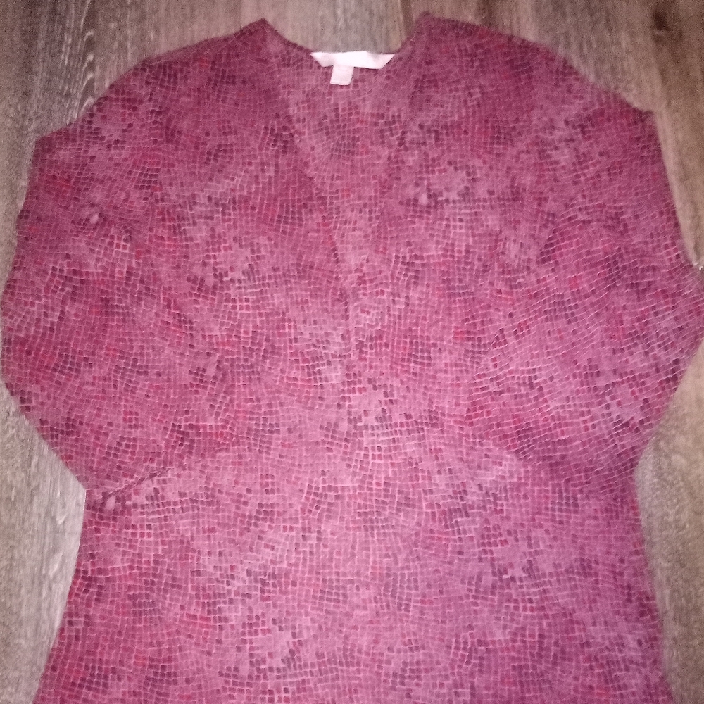 NWOT: VICTORIAS SECRET; Y2K VINTAGE REDS SNAKESKIN PATTEREN AFGHAN/SLIP!